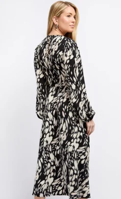 Little Mistress Dresses | Midi Dresses<Animal Print Midaxi Dress