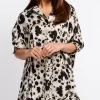 Little Mistress Dresses | Race Day Edit<Animal Print Shirt Dress