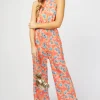 Little Mistress Jumpsuits & Playsuits | Race Day Edit<Barton Floral Print Halterneck Jumpsuit