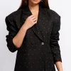 Little Mistress Blazers | Coats & Jackets<and Silver Diamanté Blazer