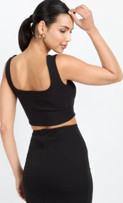 Little Mistress Chloe Lewis Collection | Tops<Button Front Bralette Top by Chloe Lewis