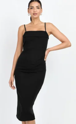 Little Mistress Chloe Lewis Collection | Dresses<Corset Detail Midi Dress by Chloe Lewis