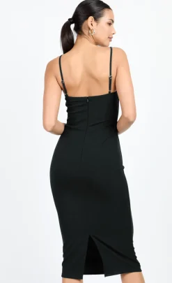 Little Mistress Chloe Lewis Collection | Dresses<Corset Detail Midi Dress by Chloe Lewis