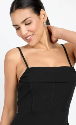 Little Mistress Chloe Lewis Collection | Dresses<Corset Detail Midi Dress by Chloe Lewis