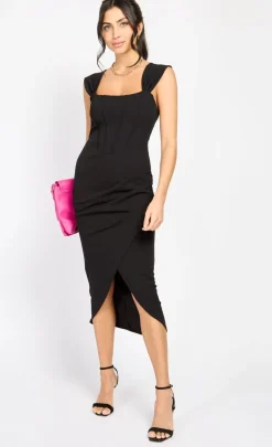 Little Mistress Chloe Lewis Collection | Dresses<Corset Midi Dress by Chloe Lewis