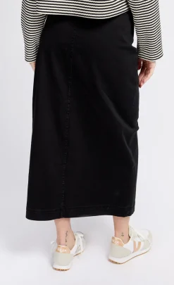 Little Mistress Skirts<Denim Midaxi Skirt