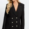 Little Mistress Blazers | Coats & Jackets<Double Breasted Blazer
