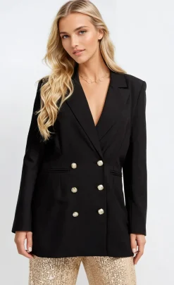 Little Mistress Blazers | Coats & Jackets<Double Breasted Blazer