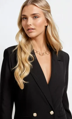 Little Mistress Blazers | Coats & Jackets<Double Breasted Blazer