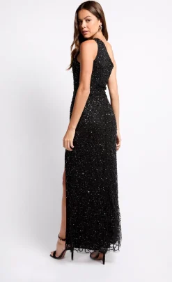 Little Mistress Dresses | Race Day Edit<Embellished One-Shoulder Maxi Dress