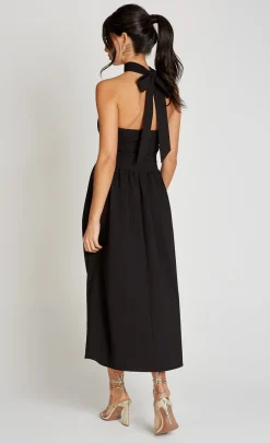 Little Mistress Dresses | Race Day Edit<Halter Neck Keyhole Midaxi Dress