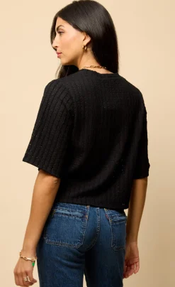 Little Mistress Tops | Knitwear<Knitted Button Down Top