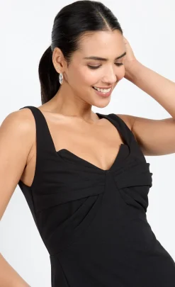 Little Mistress Chloe Lewis Collection | Dresses<Knot Front Midi Dress by Chloe Lewis