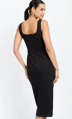 Little Mistress Chloe Lewis Collection | Dresses<Knot Front Midi Dress by Chloe Lewis