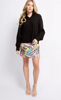 Little Mistress Office Fashion<Linen Shirt