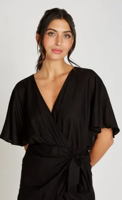 Little Mistress Jumpsuits & Playsuits | Summer / Holiday<Playsuit With Linen