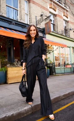 Little Mistress Co-Ords | Vicky Pattison Collection<Plisse Shirt by Vicky Pattison