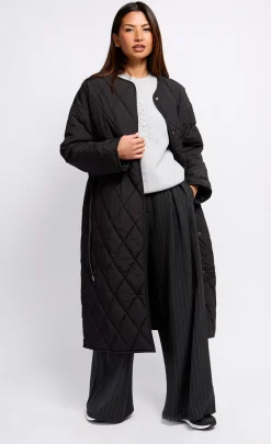 Little Mistress Coats & Jackets<Quilted Belted Coat