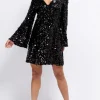 Little Mistress Dresses | Mini Dresses<Sequin Mini Dress