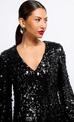 Little Mistress Dresses | Mini Dresses<Sequin Mini Dress