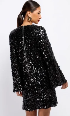 Little Mistress Dresses | Mini Dresses<Sequin Mini Dress