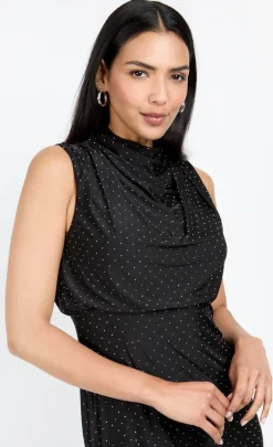 Little Mistress Chloe Lewis Collection | Dresses<Slinky Embellished Maxi Dress by Chloe Lewis