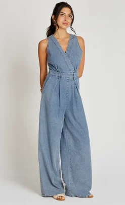 Little Mistress Jumpsuits & Playsuits | Race Day Edit<Denim Jumpsuit