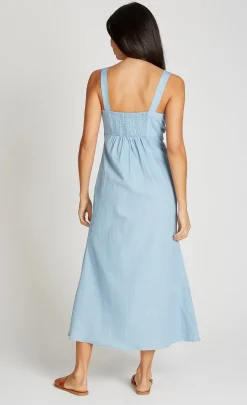 Little Mistress Dresses | Race Day Edit<Denim Midaxi Dress