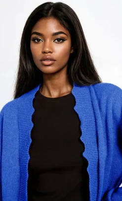 Little Mistress Knitwear<Knit Scallop Cardigan