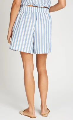 Little Mistress Co-Ords | Summer / Holiday<Blue Stripe Shorts
