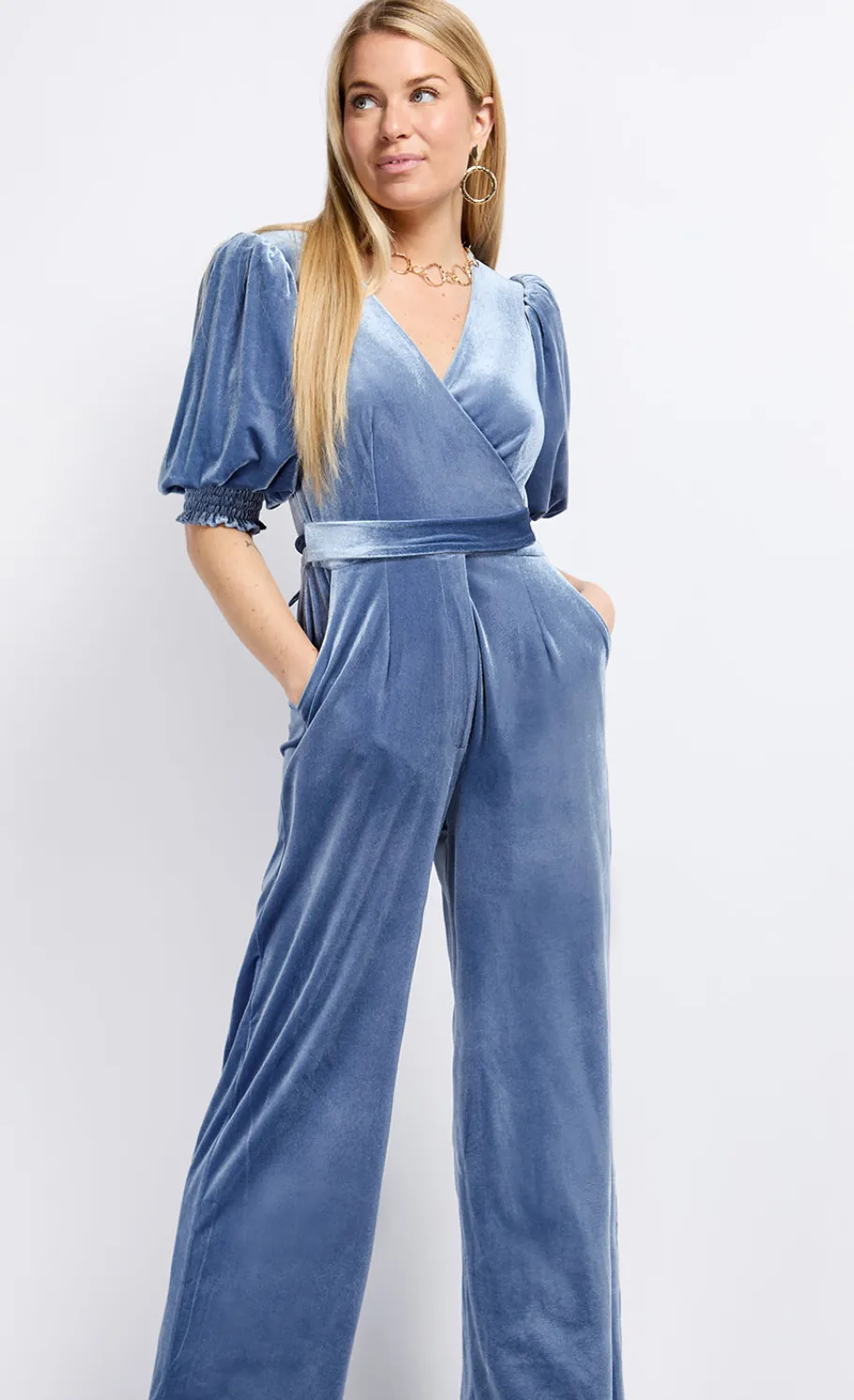 Little Mistress Jumpsuits & Playsuits | Race Day Edit<Velvet Jumpsuit