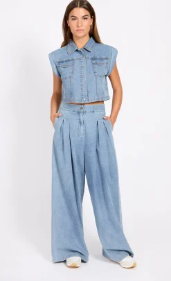 Little Mistress Co-Ords | Trousers<Wide Leg Jeans