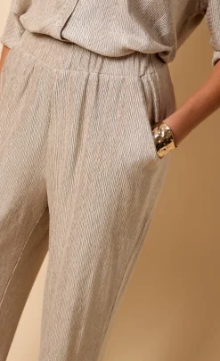 Little Mistress Co-Ords | Trousers<Plisse Trousers by Vicky Pattison