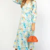 Little Mistress Dresses | Race Day Edit<Cambridge Pastel Floral Print Wrap Maxi Dress