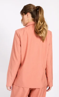 Little Mistress Blazers | Co-Ords<Clay Double Breasted Blazer