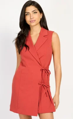 Little Mistress Summer / Holiday | Chloe Lewis Collection<Clay Twill Blazer Dress by Chloe Lewis