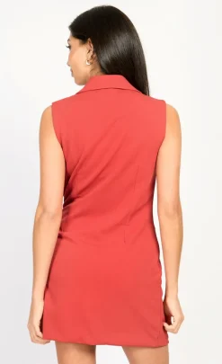 Little Mistress Summer / Holiday | Chloe Lewis Collection<Clay Twill Blazer Dress by Chloe Lewis