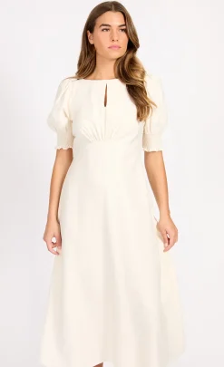 Little Mistress Dresses | Race Day Edit<Keyhole Midaxi Dress With Linen