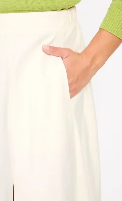 Little Mistress Skirts | Summer / Holiday<Midaxi Skirt With Linen