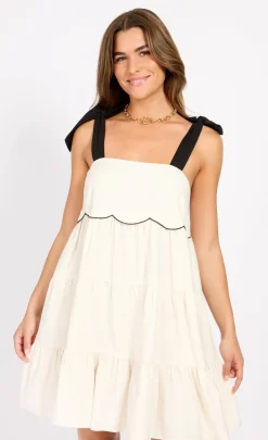 Little Mistress Dresses | Race Day Edit<Mini Dress With Linen