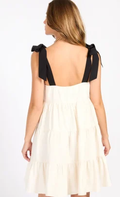 Little Mistress Dresses | Race Day Edit<Mini Dress With Linen