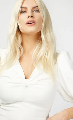 Little Mistress Tops<Tie Back Crop Top