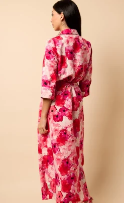 Little Mistress Dresses | Race Day Edit<Floral Maxi Shirt Dress by Vicky Pattison