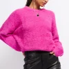 Little Mistress Knitwear<Fuchsia Knit Jumper