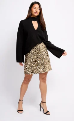 Little Mistress Skirts<Sequin Mini Skirt