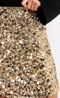 Little Mistress Skirts<Sequin Mini Skirt