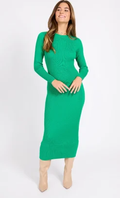 Little Mistress Dresses | Race Day Edit<Ribbed Midaxi Dress