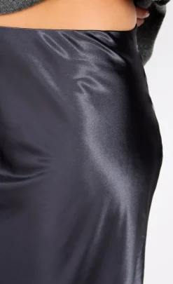 Little Mistress Skirts<Satin Midi Slip Skirt