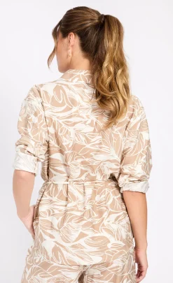 Little Mistress Co-Ords | Summer / Holiday<Leaf Print Shirt