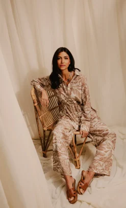 Little Mistress Co-Ords | Summer / Holiday<Leaf Print Trousers